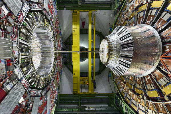 CMS detector at CERN, Geneva, Switzerland